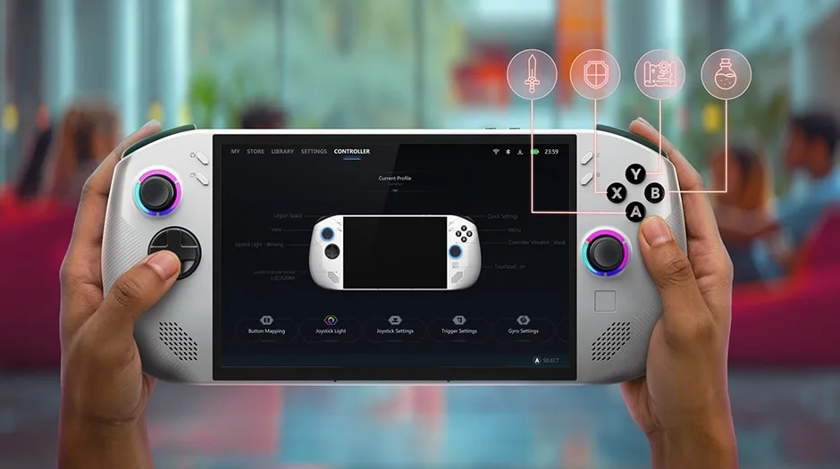 Lenovo Legion Go S | Výkonný handheld poháněný procesorem AMD Ryzen™ | Lenovo Czech