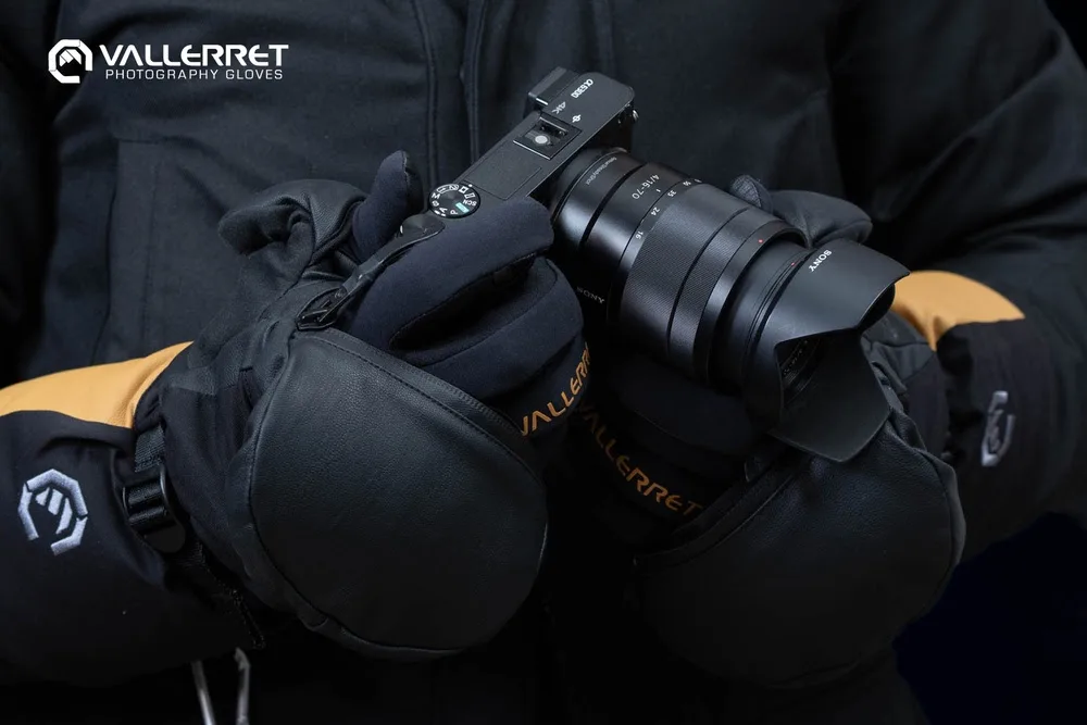 Vallerret představuje fotografické rukavice řady Senja pro fotografování v chladném počasí