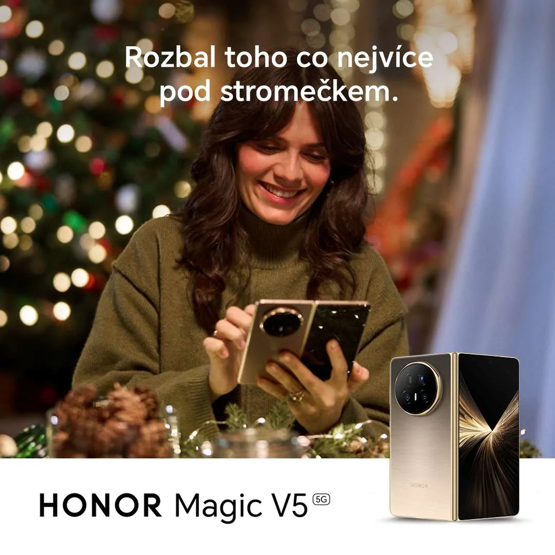 HONOR spouští vánoční kampaň s modely Magic V5 a řadou HONOR 400
